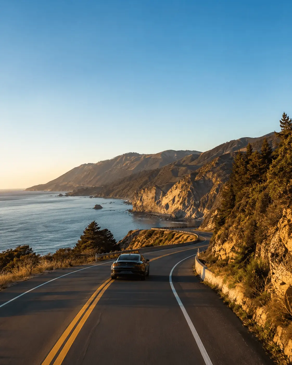 加州公路旅行沿途風景