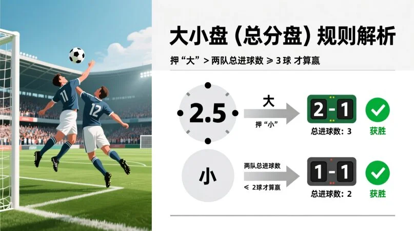 盤口賠率教學：大小盤（Over/Under）